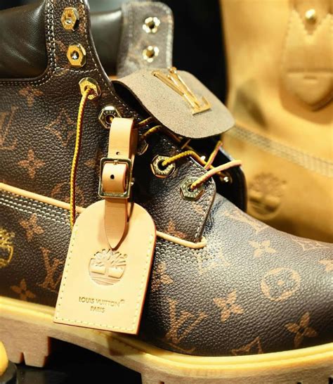 timberland Louis Vuitton collab